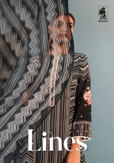 Lines By Sahiba Fancy Pure Cotton Summer Wear Salwar kameez Collection